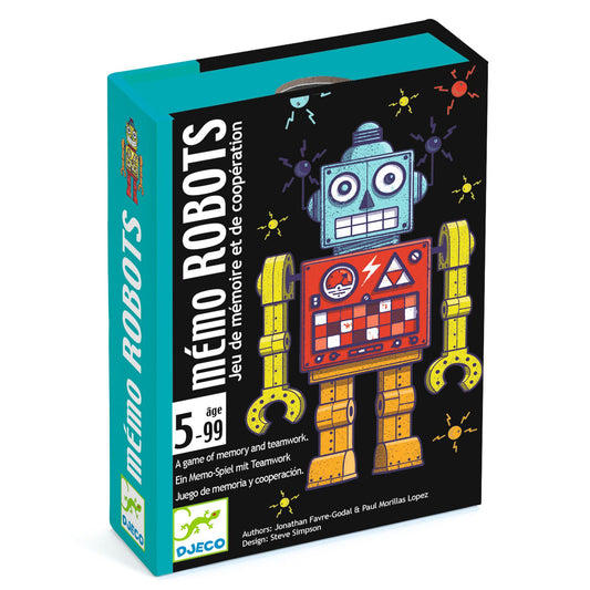 Jeu Memo Robots pour Enfant