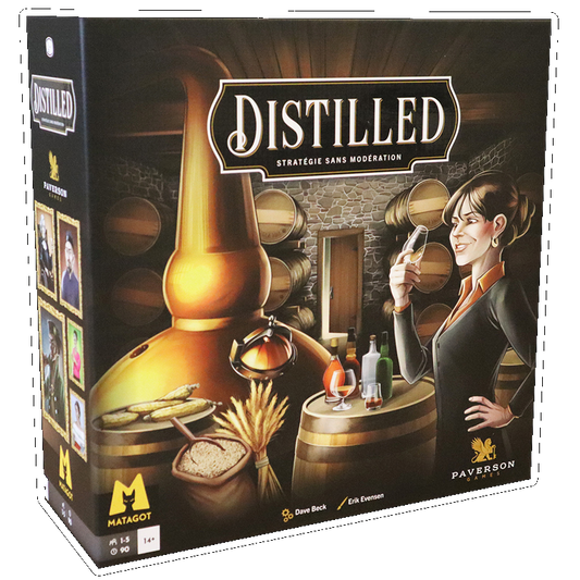 Boîte du jeu Distilled en Français