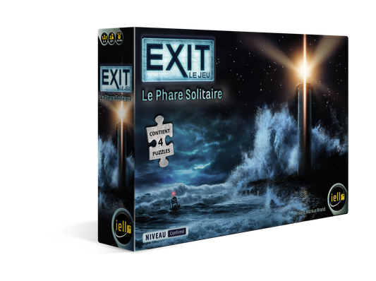 Boîte du jeu Exit Puzzle - Le phare solitaire en Français