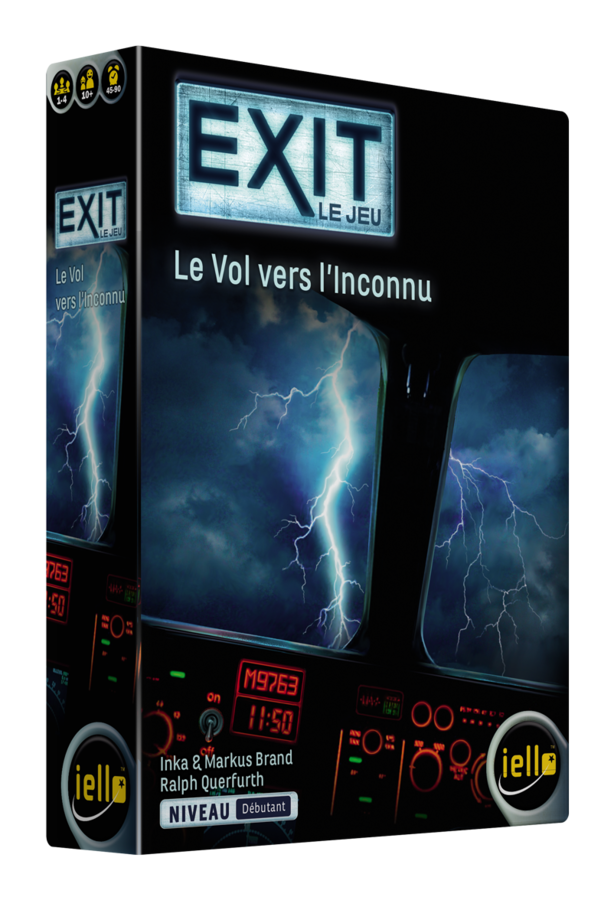 Boîte du jeu Exit - Le vol vers l'inconnu en Français