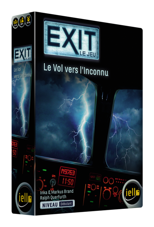 Boîte du jeu Exit - Le vol vers l'inconnu en Français