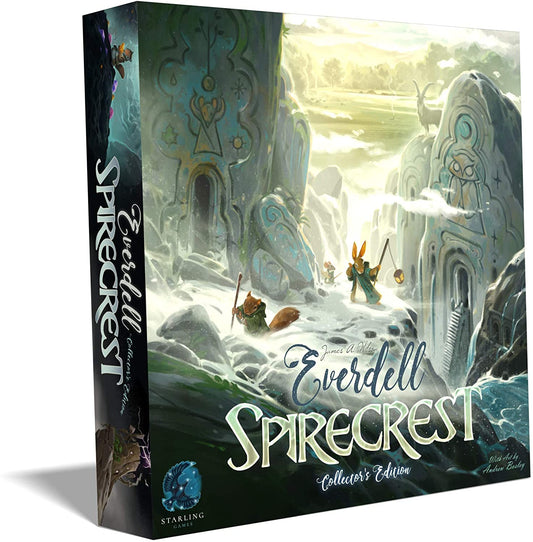 Boîte de l'extension Spirecrest pour le jeu Everdell en Français