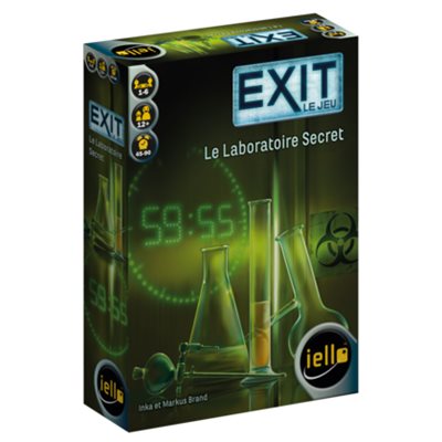 Boîte du jeu Exit - L'île oubliée en Français