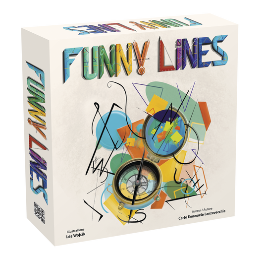 Boîte du jeu Funny Lines en Français