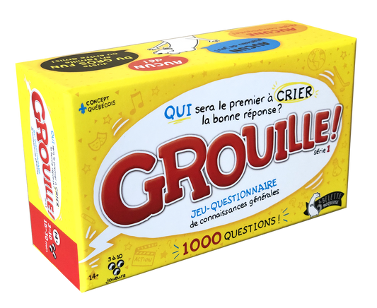 Boîte du jeu Grouille en Français