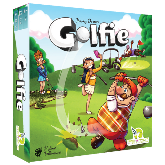 Boite du jeu Golfie bilingue