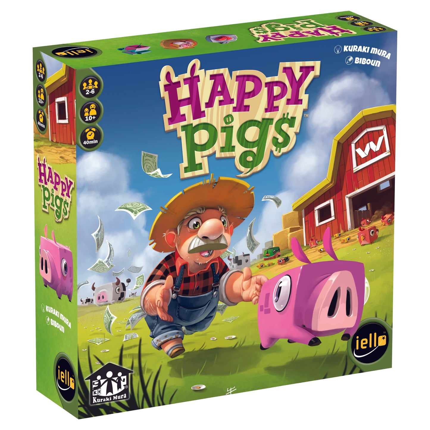 Boîte du jeu Happy Pig