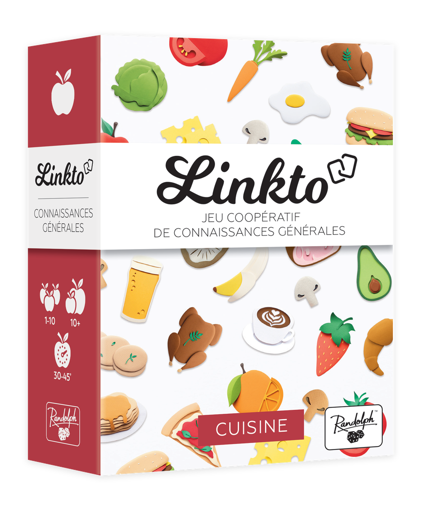 Boîte du jeu Linkto cuisine en Français