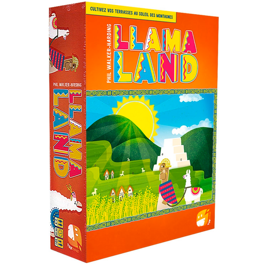 Boîte du jeu Llama Land en Français
