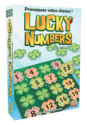 Boîte de jeu Lucky Numbers en Français