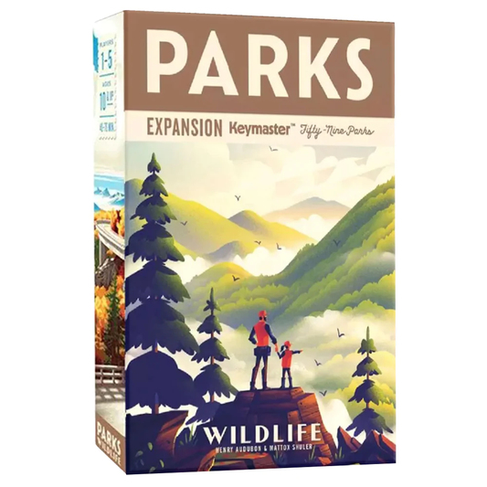 Boîte de l'extension Wildlife pour le jeu Parks