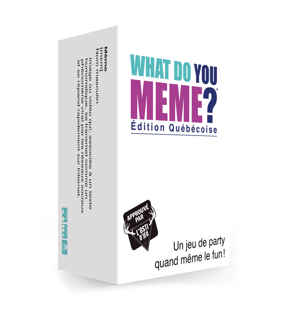What Do You Meme ? Éd. Québécoise (Français)