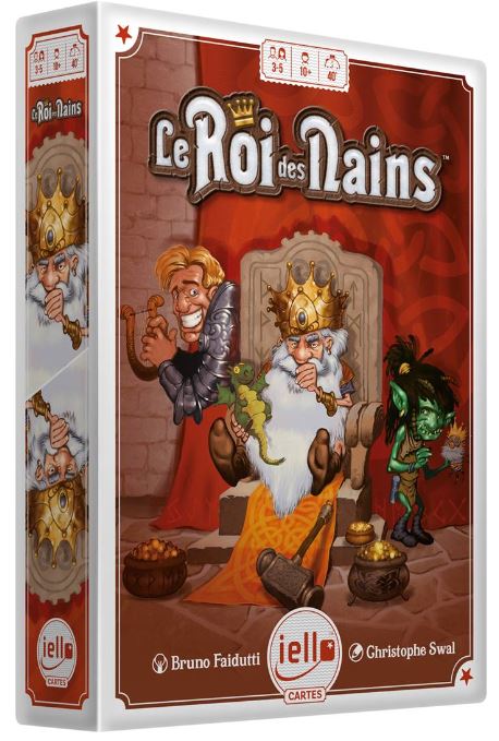 Boîte du jeu Le roi des Nains en français
