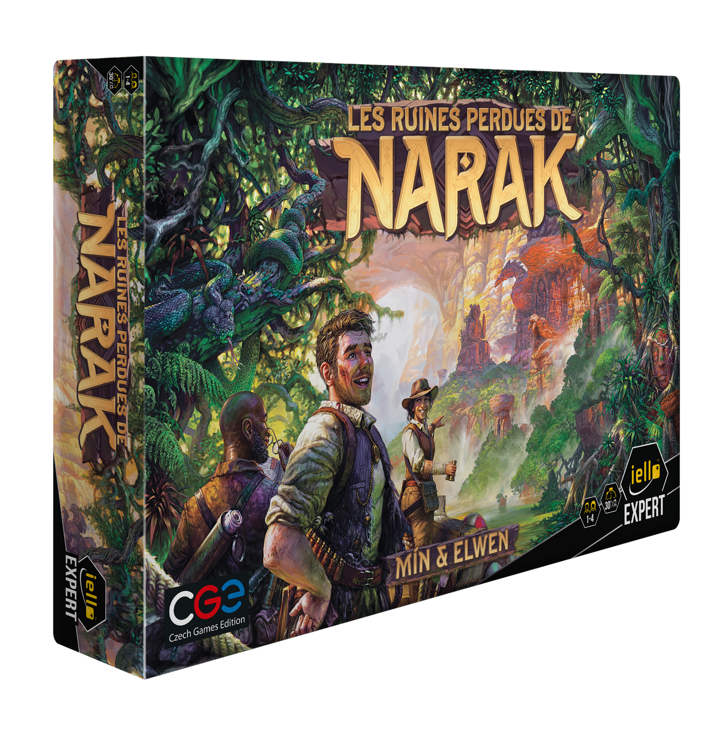 Boîte du jeu Les ruines perdues de Narak en Français