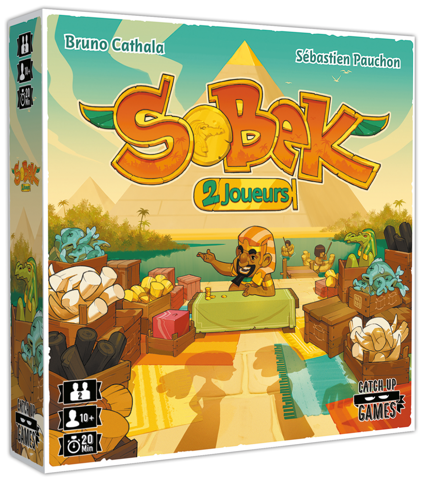 Boîte du jeu Sobek 2 joueurs en Français