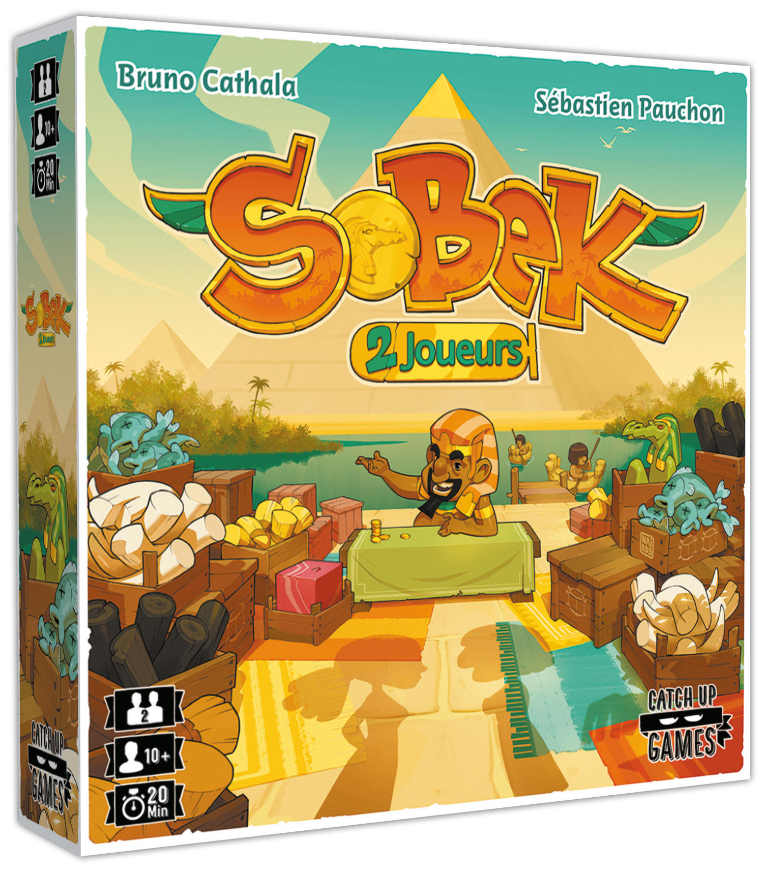 Boîte du jeu Sobek 2 joueurs en Français
