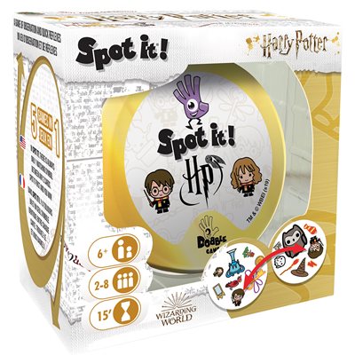 Boîte du jeu Spot it! Harry Potter multilingue