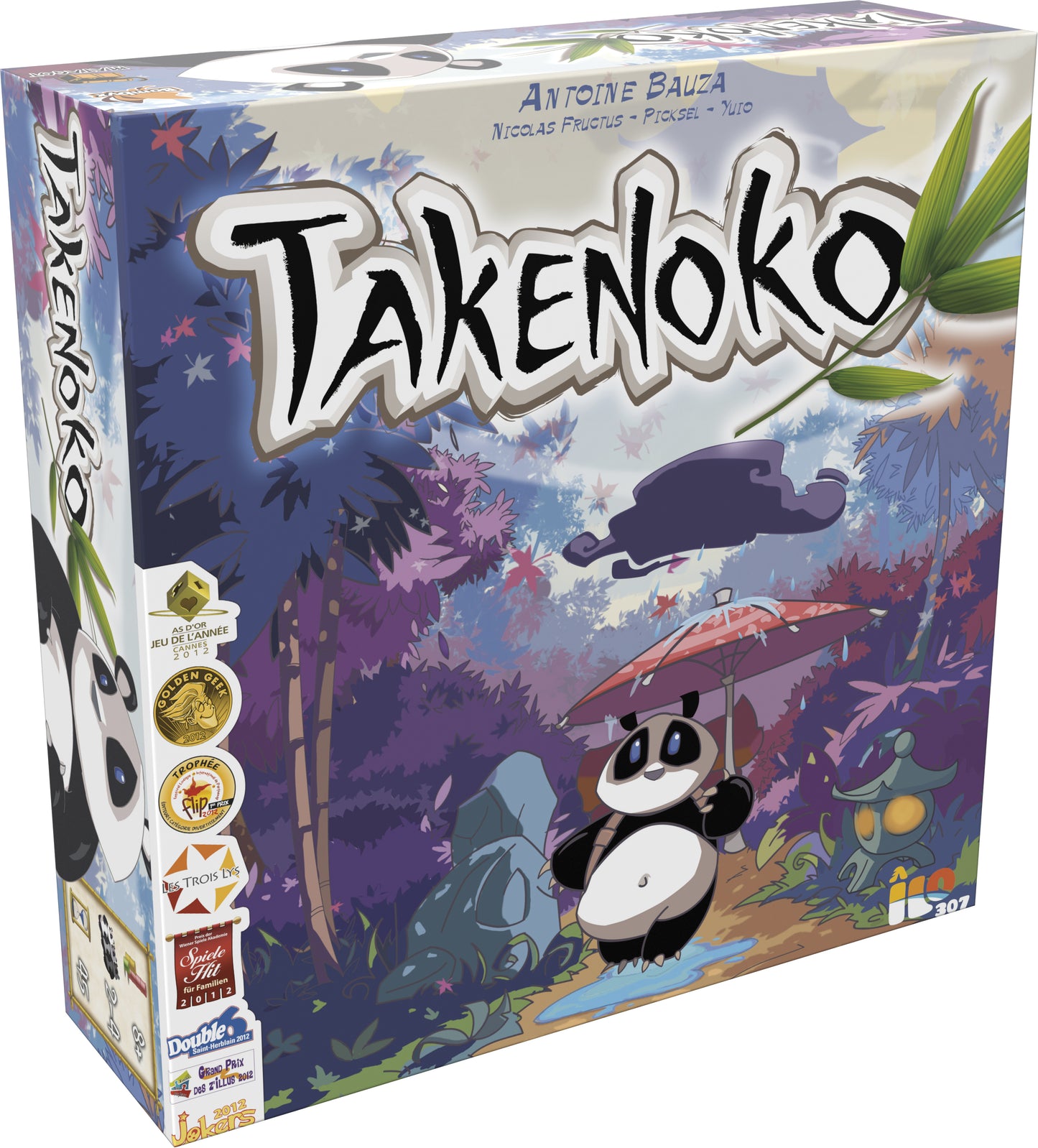 Boîte du jeu Takenoko en français