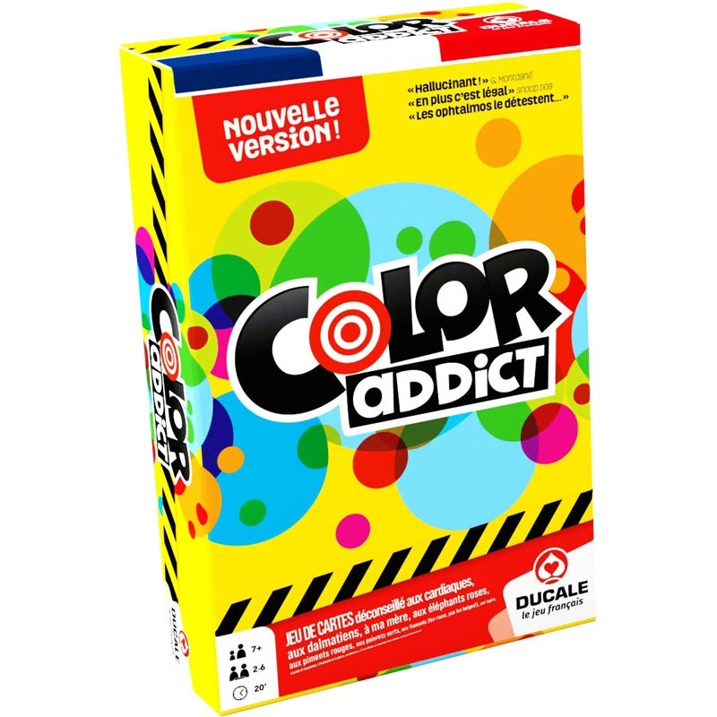 Boîte du jeu Color Addict en français