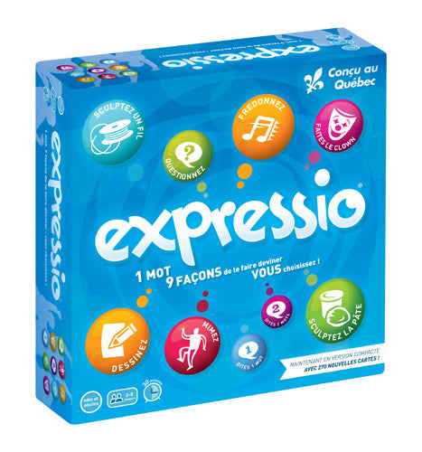 Boîte du jeu Expressio en Français