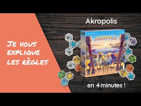 Vidéo d'explication du jeu Akropolis en Français