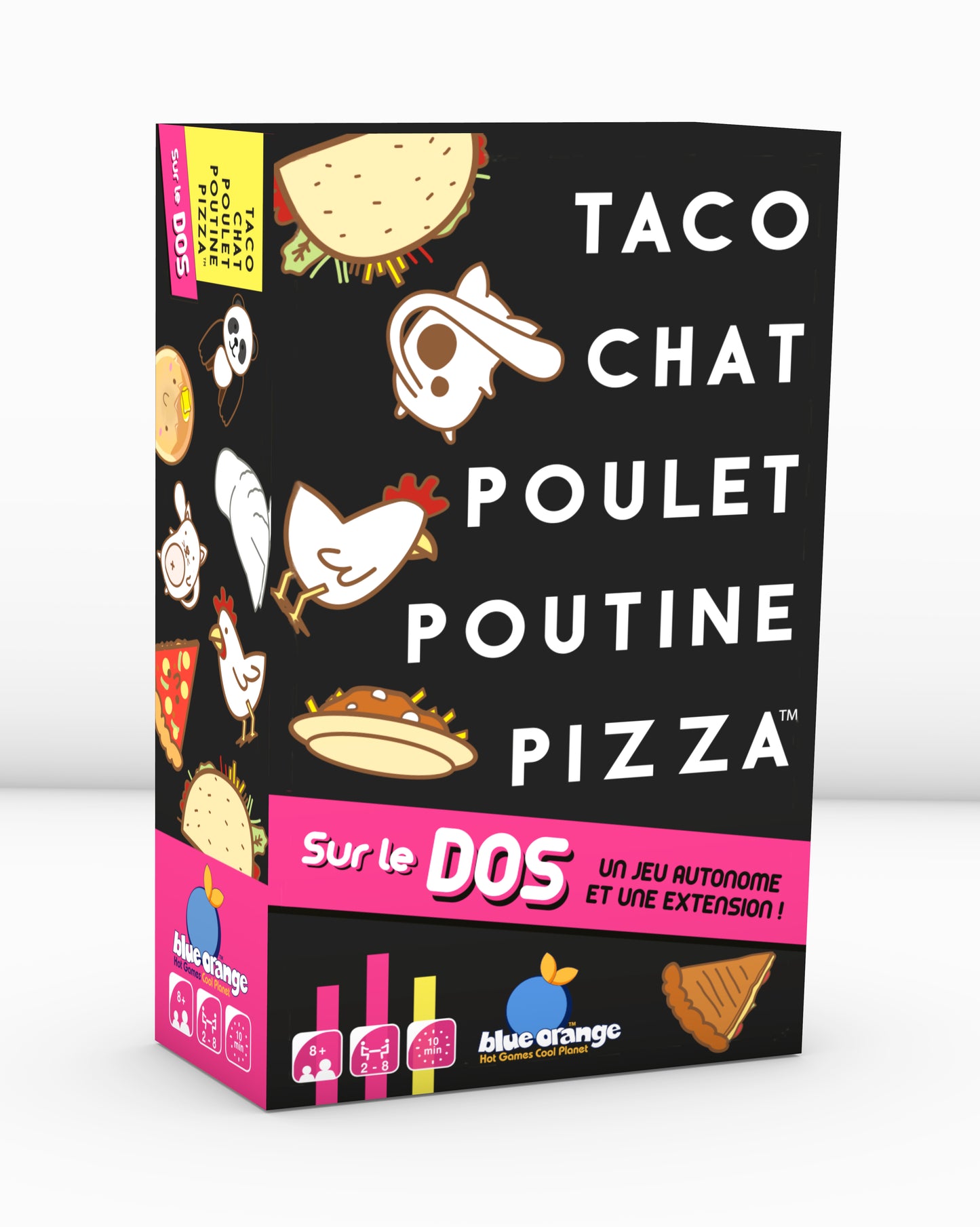 Taco, chat, poulet... Sur le Dos (Français)